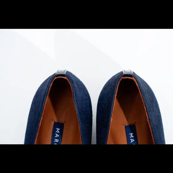 Margaux The Classic Suede Ballet Flats Womens Sz 35.5 EU / 5.5 US Shoes