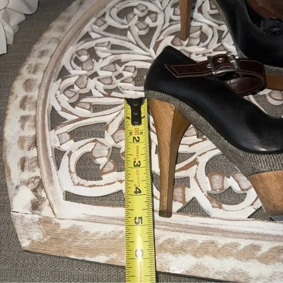 Marni MaryJane Peep Toe Heels Shoes Women’s 8