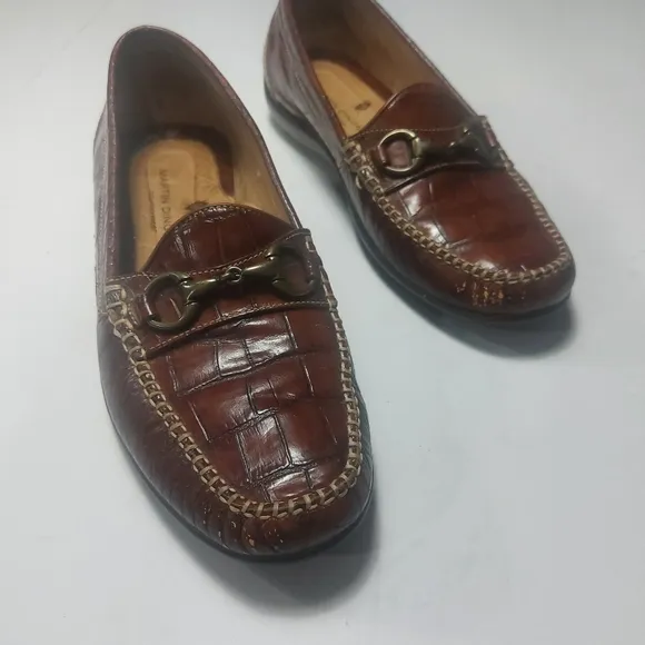 Martin Dingman Leather Loafers Size 10M