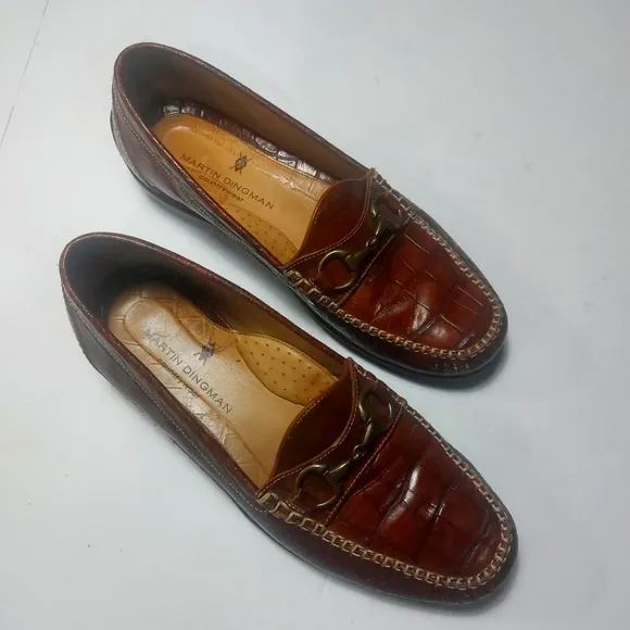 Martin Dingman Leather Loafers Size 10M