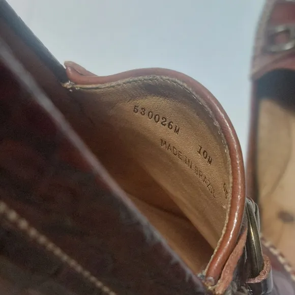 Martin Dingman Leather Loafers Size 10M