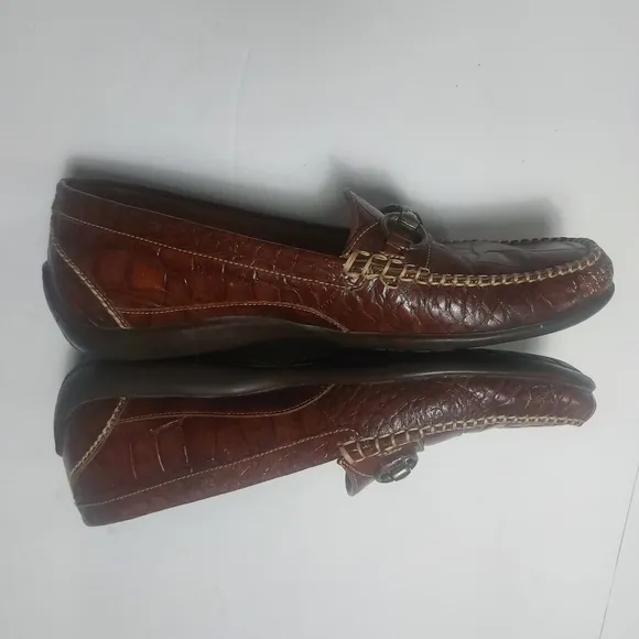 Martin Dingman Leather Loafers Size 10M