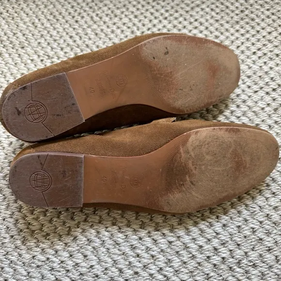 Massimo Dutti Suede Loafers, 40