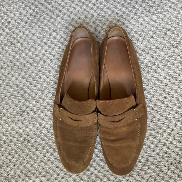 Massimo Dutti Suede Loafers, 40