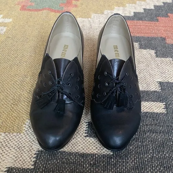Memery Mildred Black Heels – Size US: 5 EU:36 UK:3