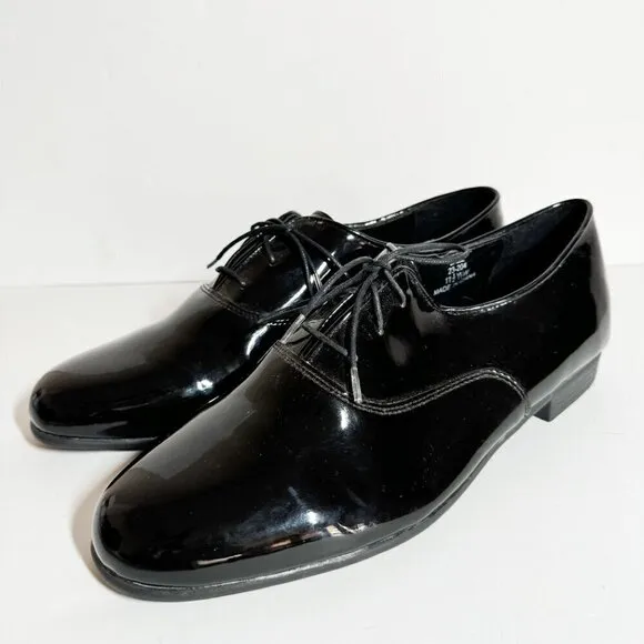 Men Frederico Limited Leone  Patent Leather Dress Shoes Size 11.5 WW