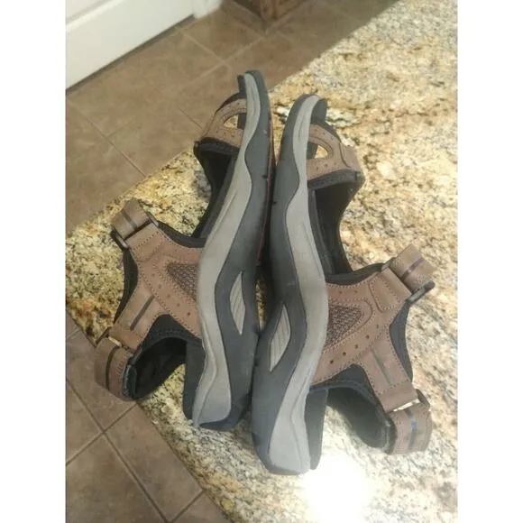 Men's ABEO Cayucos M577 Brown Sandals Size 12 US