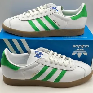 Men's Adidas Gazelle Seattle Sounders Low Casual Shoes White IG6434 NEW Sz 12
