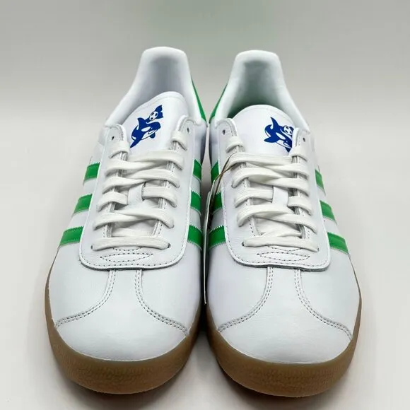 Men's Adidas Gazelle Seattle Sounders Low Casual Shoes White IG6434 NEW Sz 12