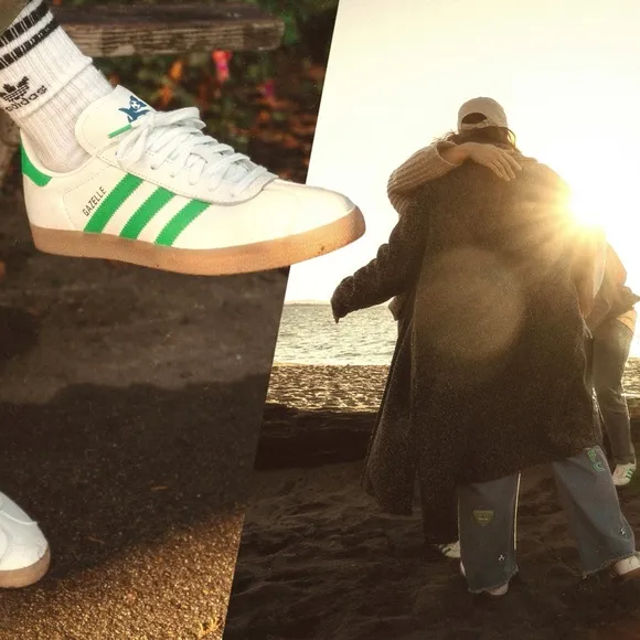 Men's Adidas Gazelle Seattle Sounders Low Casual Shoes White IG6434 NEW Sz 12