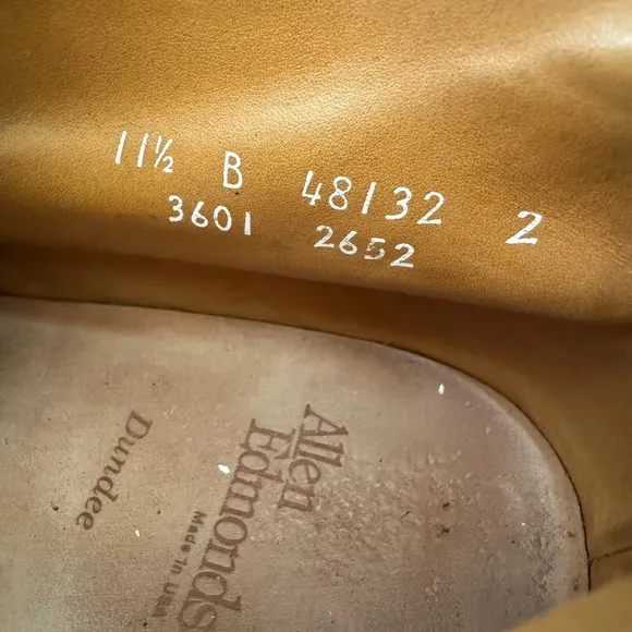 Men’s Allen Edmond shoes