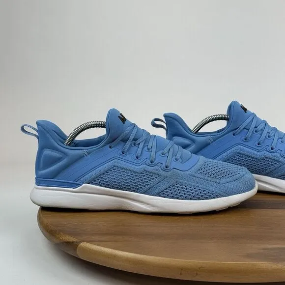 Mens APL TechLoom Tracer Blue Knit Athletic Running‎ Sneakers Shoes Size 9 D