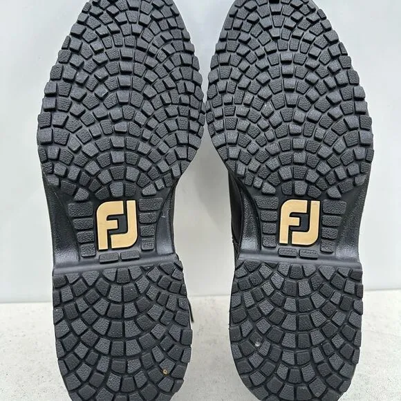 Men's FootJoy  Lace Up Oxfords Dress Shoes Size 9  Black Leather