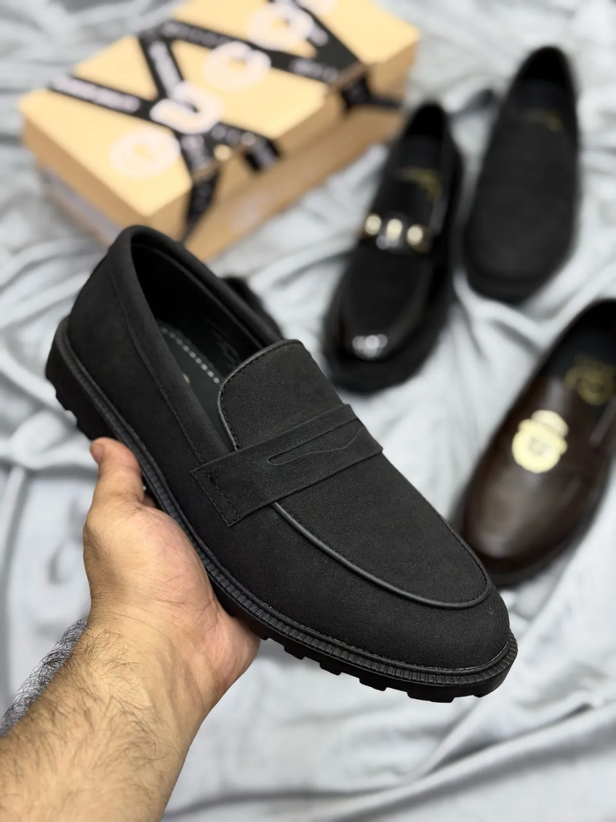 Men’s Luxury Suede Loafers