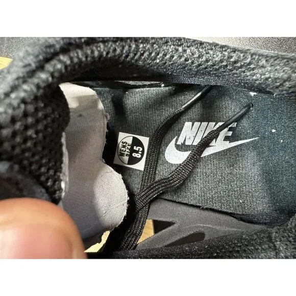 Men's Nike Air Zoom Chalapuka Running Shoes, 872634‎ -002  Size 8.5  Black/White