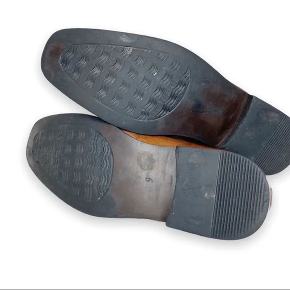 Men's Perry Ellis Portfolio Brown Stewart Shoes 9