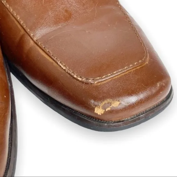 Men's Perry Ellis Portfolio Brown Stewart Shoes 9