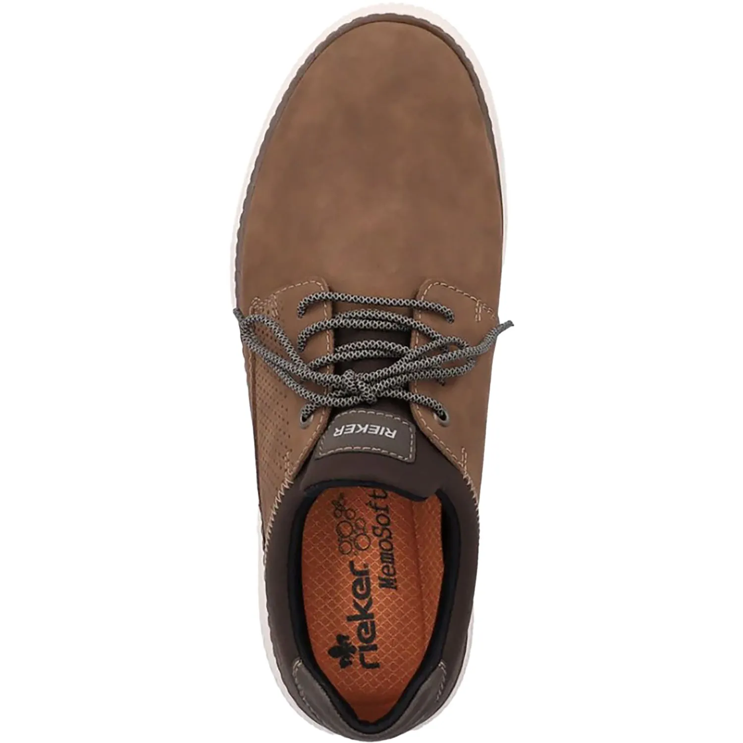 Men's Rieker B3355-24 Brown/Schoko/Braun Leather/Nubuck