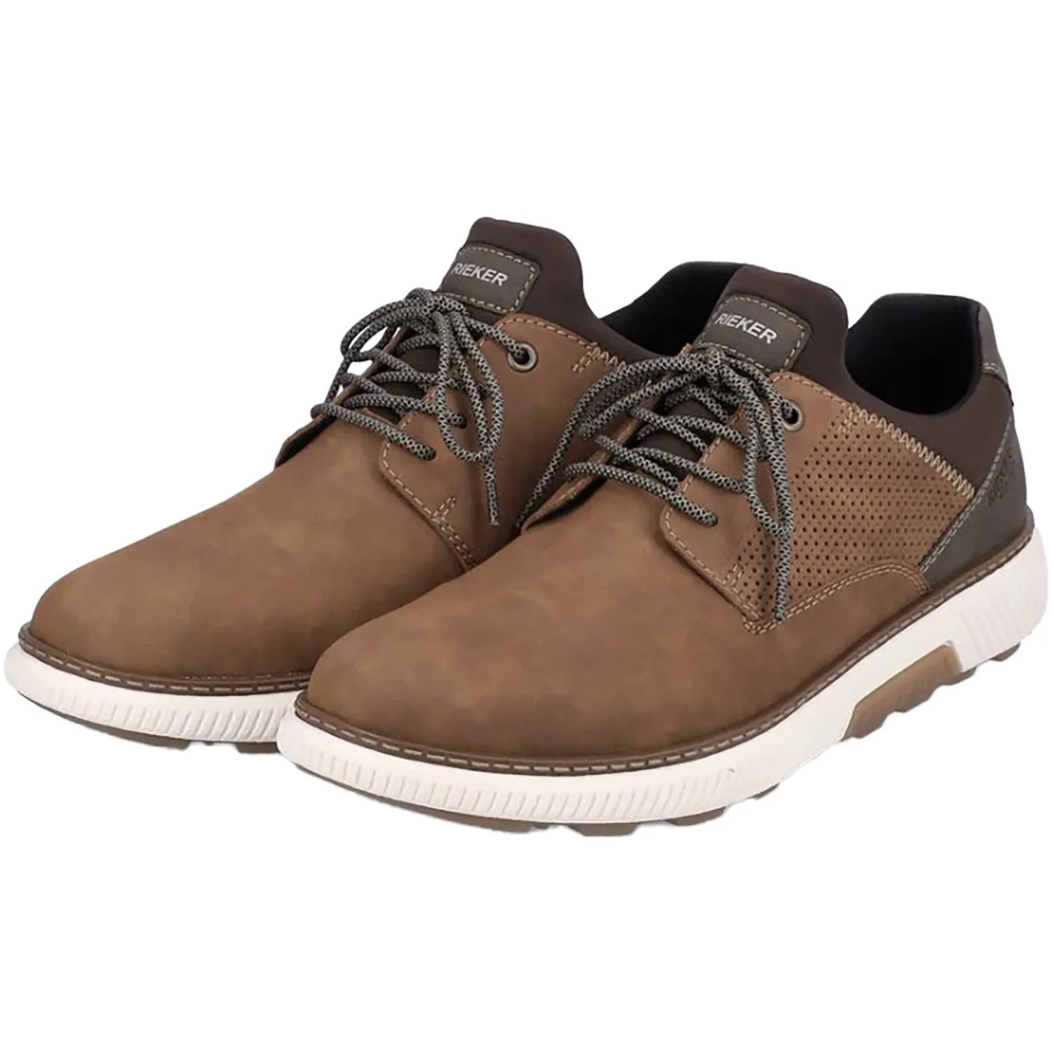 Men's Rieker B3355-24 Brown/Schoko/Braun Leather/Nubuck