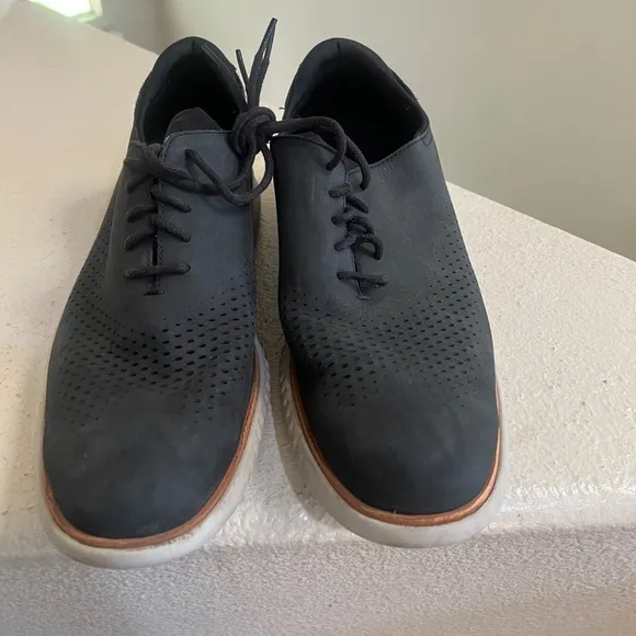 Men's Shoes Cole Haan 2.0 ZEROGRAND LASER WING Leather Oxfords Loafers Size‎ 13