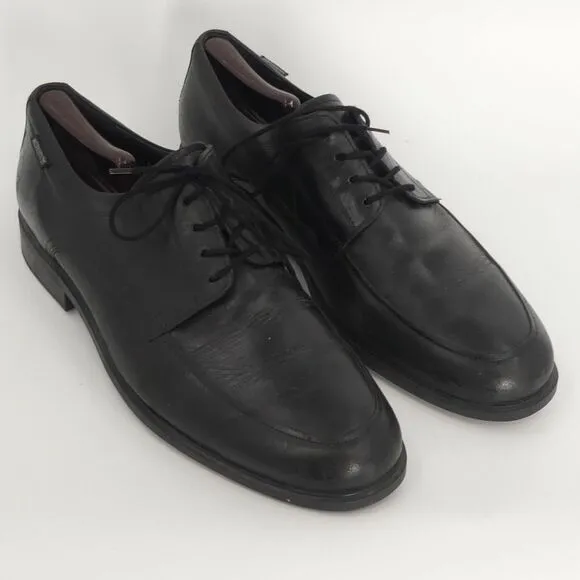 Mephisto Air Relax Black Leather Oxford Shoes Men's 13‎