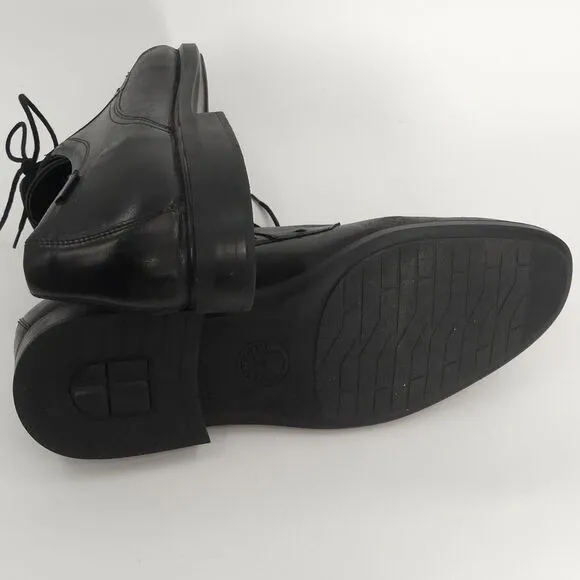 Mephisto Air Relax Black Leather Oxford Shoes Men's 13‎