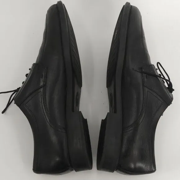 Mephisto Air Relax Black Leather Oxford Shoes Men's 13‎