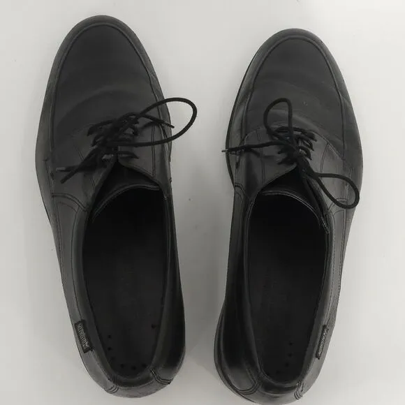 Mephisto Air Relax Black Leather Oxford Shoes Men's 13‎