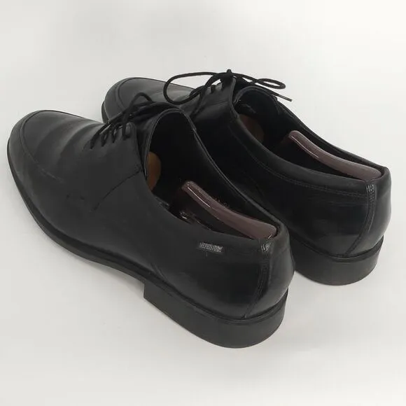 Mephisto Air Relax Black Leather Oxford Shoes Men's 13‎