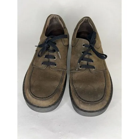 Mephisto Brown Leather Casual Lace Up Oxfords Comfort Shoes Men’s Sz 9M US/42EU