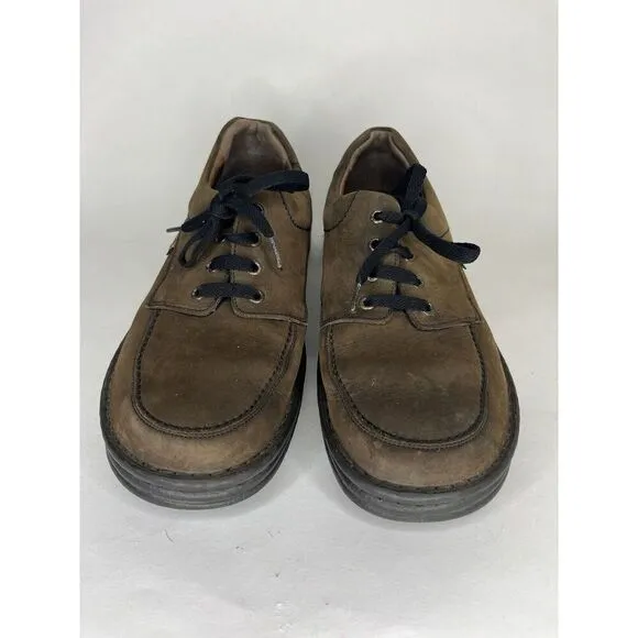 Mephisto Brown Leather Casual Lace Up Oxfords Comfort Shoes Men’s Sz 9M US/42EU