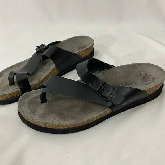 Mephisto Black Helen Sandals