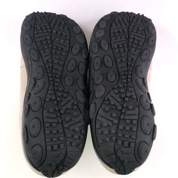 MERRELL Jungle Moc Slide Men 11.5M Off-White Taupe Slip On Outdoor Casual