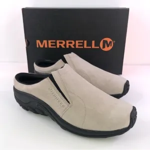 MERRELL Jungle Moc Slide Men 11.5M Off-White Taupe Slip On Outdoor Casual