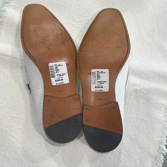 Mezlan White Dress Shoes