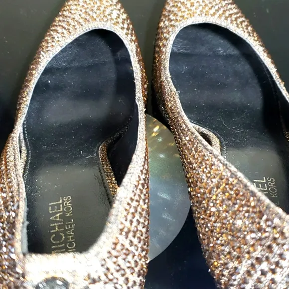 Michael Kors Dorothy Shinestone Pumps Women's Heels shoes Size 6M PV19E