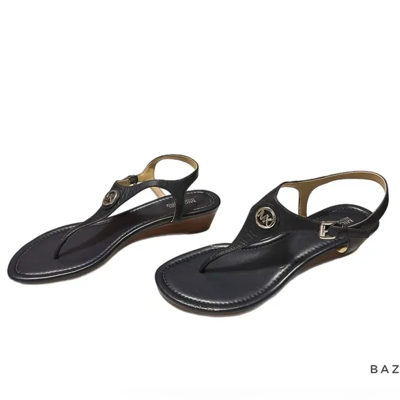 Michael Kors navy blue sandals