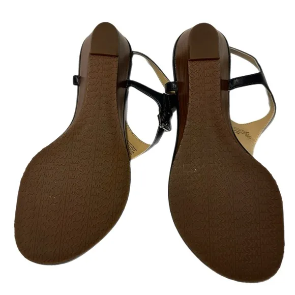 Michael Kors navy blue sandals
