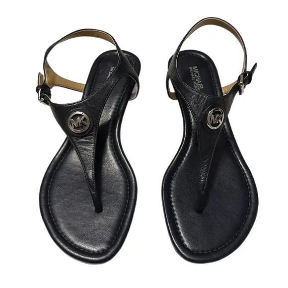 Michael Kors navy blue sandals