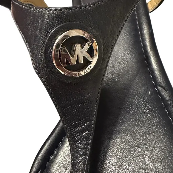 Michael Kors navy blue sandals