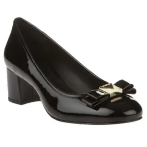 Michael Kors Patent Leather Heels size 7.5 Caroline Mid Pump Shoes