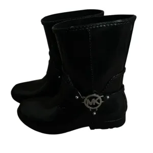 Michael Kors Rain Black Boots Size 7