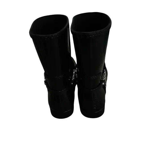 Michael Kors Rain Black Boots Size 7