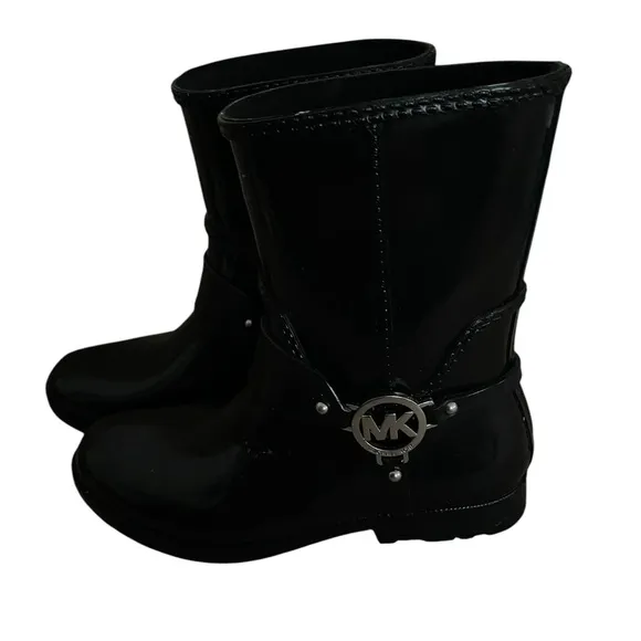 Michael Kors Rain Black Boots Size 7