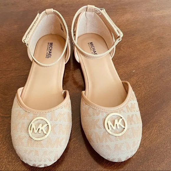 Michael Kors Signature Logo Ballet Flats