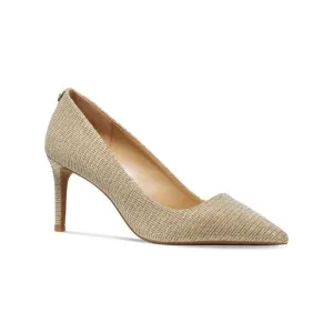 MICHAEL MICHAEL KORS Womens Gold Alina Toe Stiletto Slip On Pumps Shoes 6 M