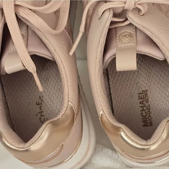 Michael Kors Women's Blush Sneakers EUC