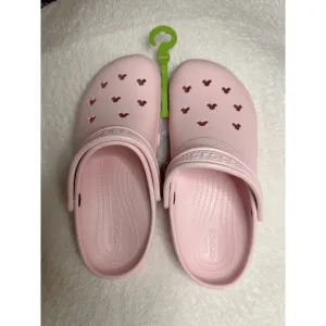 Mickey Mouse Light Pink Crocs Women’s 10 Men/8 Exclusive Disney Parks 2025