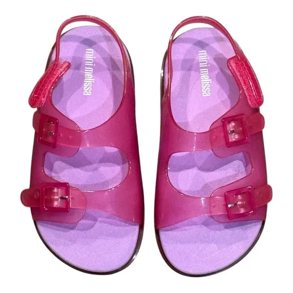 Mini Melissa Pink Lilac Sandals