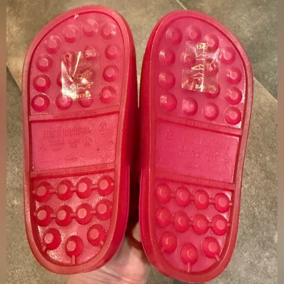 Mini Melissa Pink Lilac Sandals